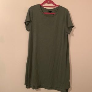 XL, mossimo green tshirt dress